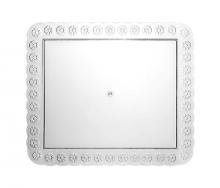 Bandeja Retangular Cristal 330x390 mm