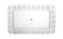 Bandeja Retangular Cristal 170x270 mm