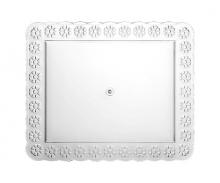 Bandeja Retangular Cristal 250x300 mm
