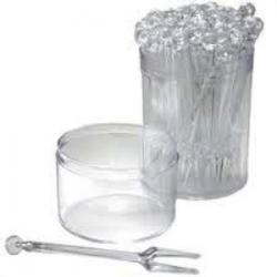 Espetinho para Petiscos Transparente