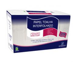 Papel Toalha Interfolhado 3 Dobras Kith 